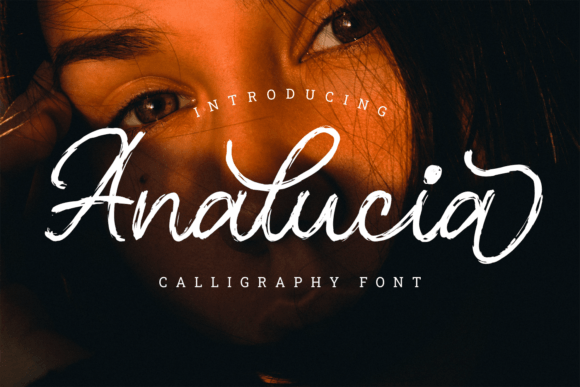 Analucia: A Script Font That Makes Your Campaign Stand Out