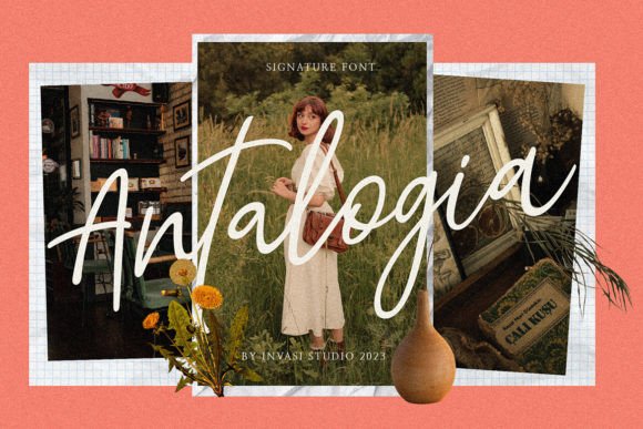 Antalogia: A Luxury Script Font for Small Business Branding