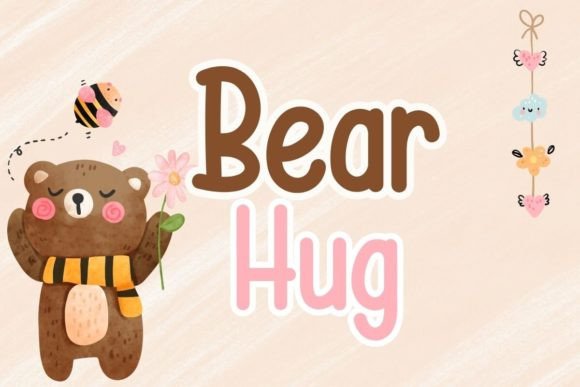 Bear Hug: A Warm, Thoughtful Script Font for Editorial Moments