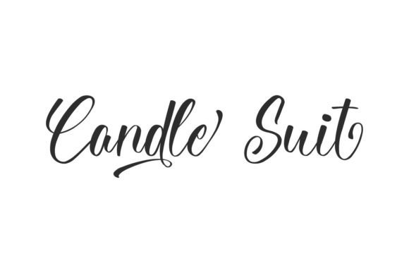 Candle Suit Font: A Thoughtful Script for Brand Identity