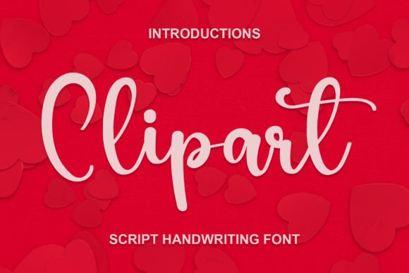 Clipart: A Handwritten Font That Elevates Digital Branding