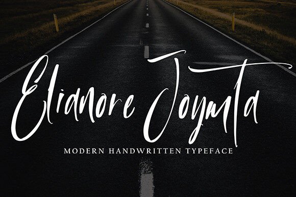 Elianore Joymta: A Script Font That Feels Human on Screen