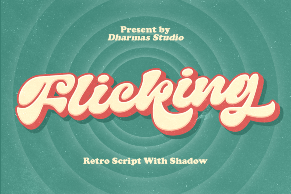 Flicking: A Retro Script Font That Makes Your Brand Instantly Memorable