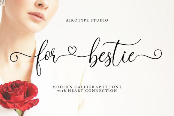 For Bestie: A Chic Script Font for Digital Branding