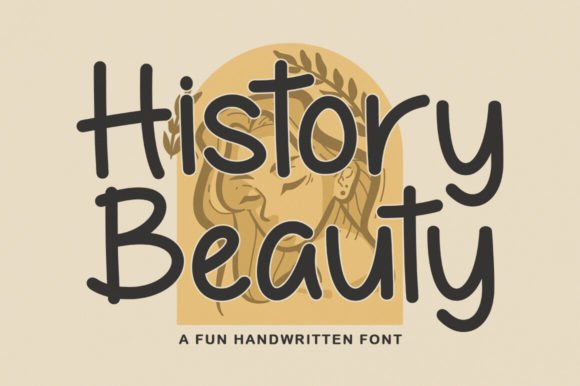 History Beauty Font: Sweet, Flourishing Handwriting for Crafters