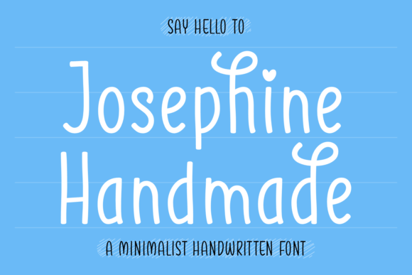 Josephine Handmade: A Warm, Readable Script Font for Digital Brands