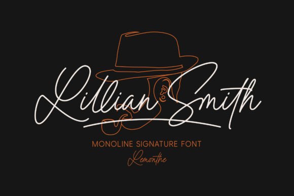 Lillian Smith: A Soft, Flowing Script Font for Handmade Creators