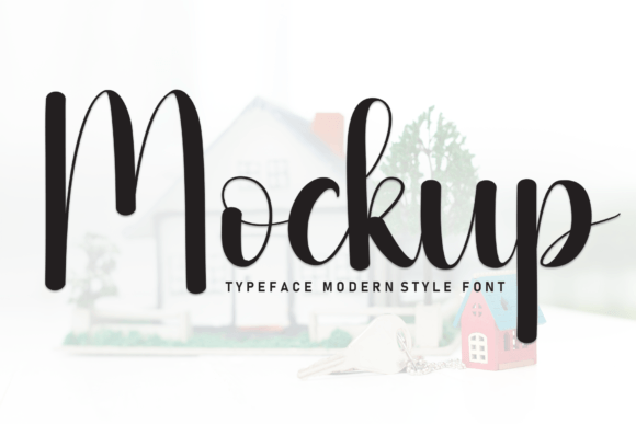 Mockup Font: A Warm, Handwritten Script for Real Small Business Branding