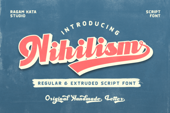 Nihilism: A Script Font That Elevates Digital Branding