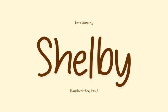Shelby: A Handwritten Font That Makes Your Campaign Feel Human