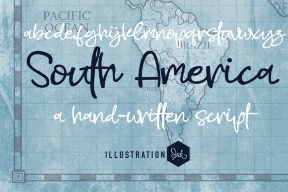 South America: A Warm, Confident Script