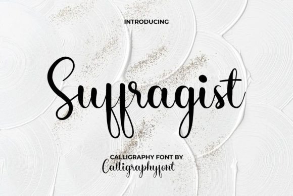 Suffragist Font: A Refined Script for Digital Branding