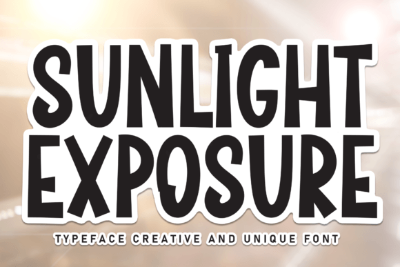 Sunlight Exposure: A Friendly Handwritten Font for Real Business Brands