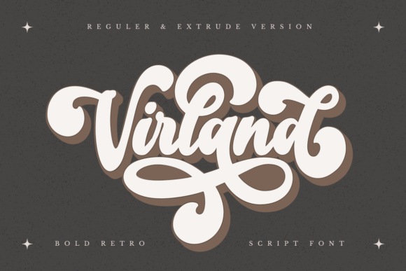 Virland: A Bold Handwritten Script Font for Real Branding Work